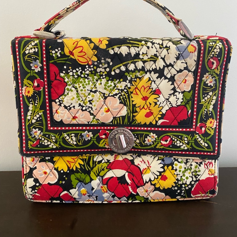 Vera Bradley Quilted Floral Handbag